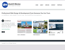 Tablet Screenshot of davidnmorton.com